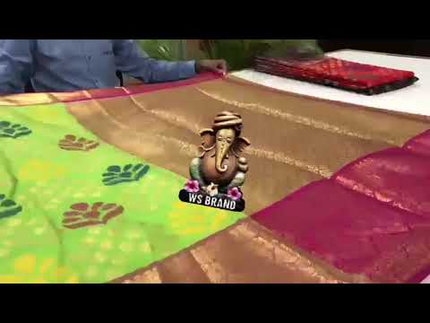 Kanjivaram style silk sarees with weaving border  just 1550 free shipping in india |  WEAVERS STOCK