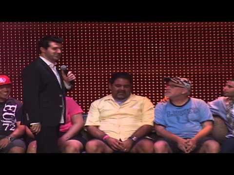 Hypnotized volunteer gets pissed and goes off on Hypnotist Marc Savard!