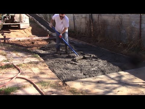"solo" homeowner does concrete driveway. DIY. hard lessons
