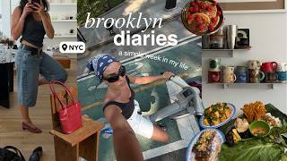 brooklyn diaries | weekend markets, productive days & time with friends