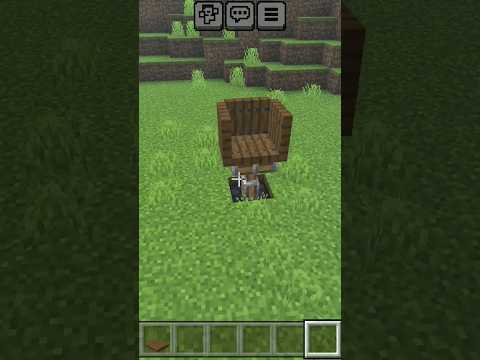 EPIC Piston Chair Build in Minecraft 🪑