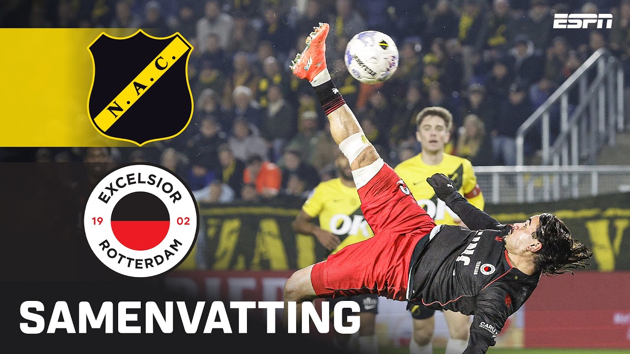 NAC Breda vs Excelsior Highlights