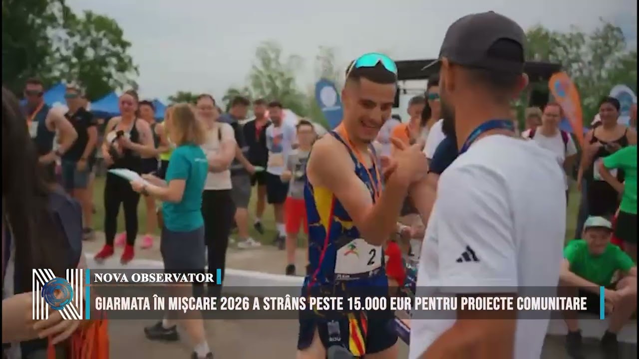 Giarmata în Mișcare 2026 a strâns peste 15.000 EUR pentru proiecte comunitare