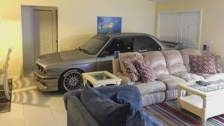 Car-Obsessed Man Parks Vehicle In Living Room During Hurricane Matthew