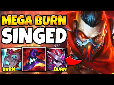 MEGA POISON SINGED BURNS YOU TO DEATH IN SECONDS! (DON'T STAND BEHIND HIM)
