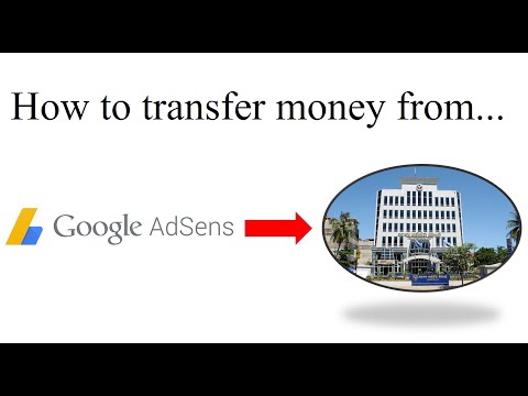 How to transfer money from Google Adsense to your bank account directly | Google Adense