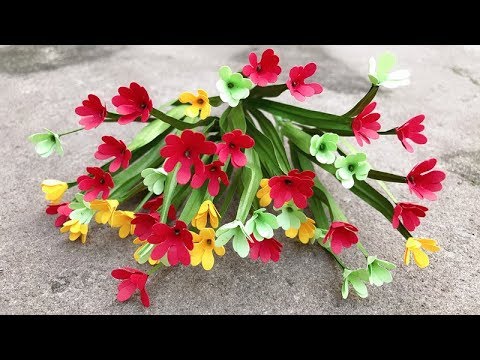 ABC TV | How To Make Flower Bouquet Accessories With Shape Punch #2- Craft Tutorial