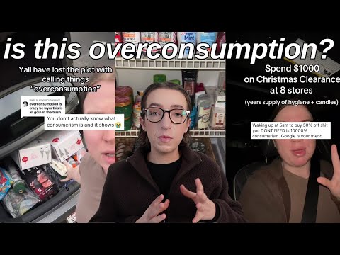 TikTok ist sich nicht einig, ob das übermäßiger Konsum ist.