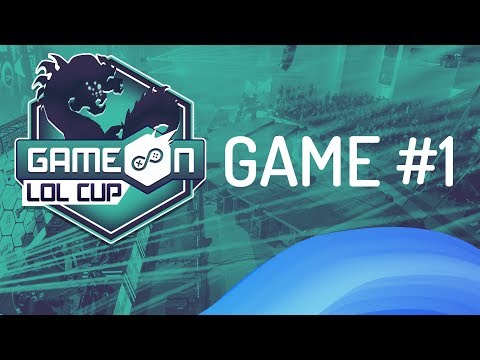 GameOn III LoL Cup Finals | Team Singularity VS Gameplay DNA | Game #1