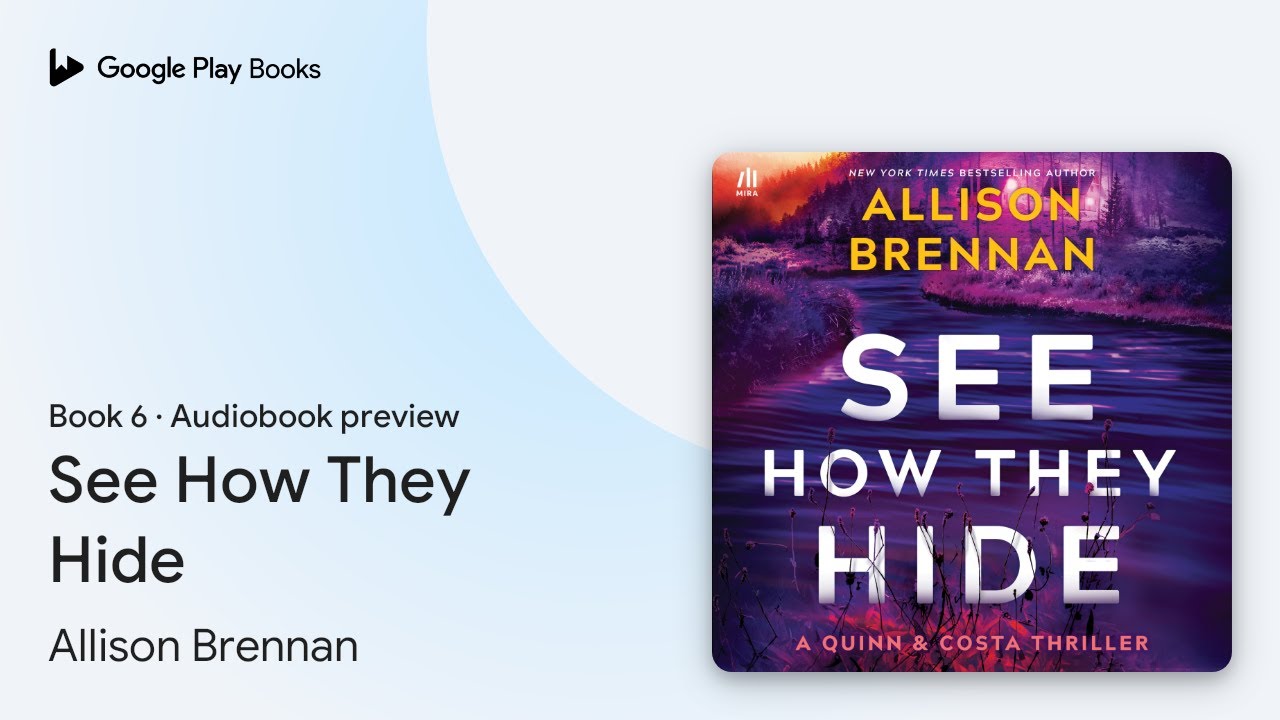 See How They Hide Book 6 by Allison Brennan · Audiobook preview