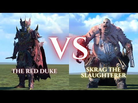 WARHAMMER III Total War 1V1: The Red Duke VS Skrag the Slaughterer