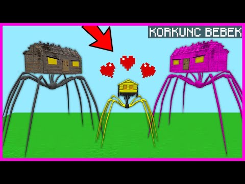 KORKUNÇ EV'İN BEBEĞİ OLDU! 😍 - Minecraft ZENGİN FAKİR HAYATI