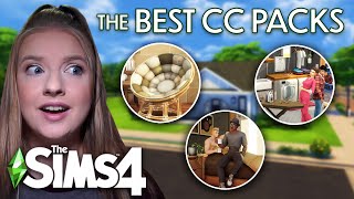 The Sims 4 but Every Room is a Different CC PACK! | Build Challenge