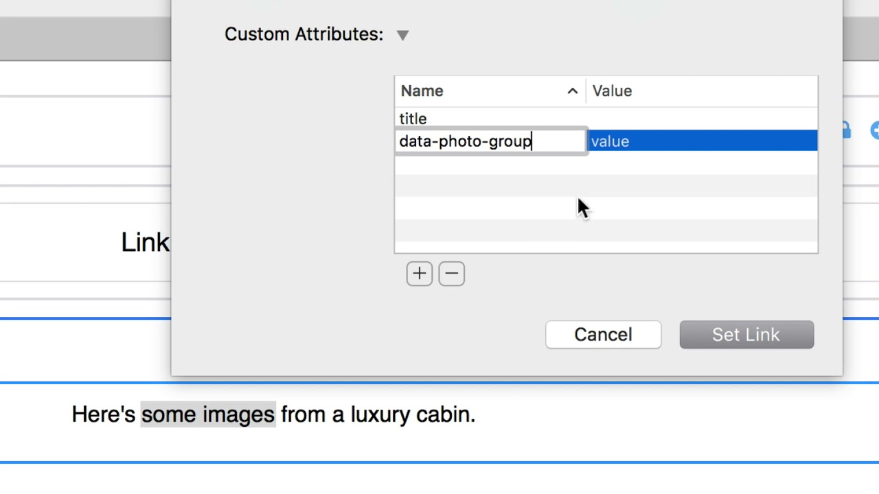Photo Stack - Group Linking
