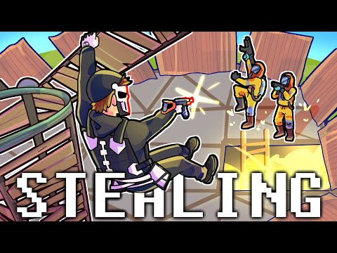 Stealing a MASSIVE RAID for INSANE LOOT - Rust (Group Survival)