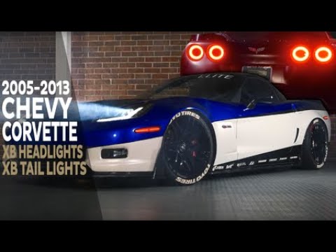 C6 Corvette XB LED Headlights and Tail Lights By Morimoto