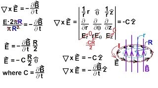 Physics - E&M: Maxwell's Equations (29 of 30) Faraday's Law in Differential Form Ex 2