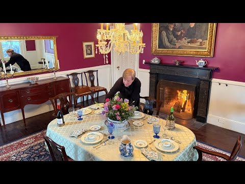 Romantic Valentine's Dinner! Easy Recipes | Flowers | Setting the Table