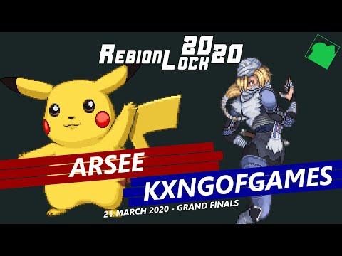 Arsee (Pikachu) vs KxngOfGames (Sheik) - Grand Finals - RegionLock 2020