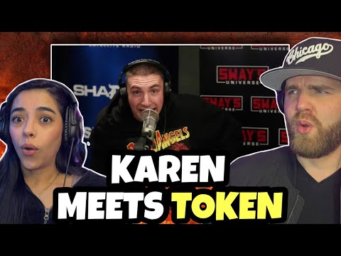 Karen Meets Token!! : Token Raps on Sway in the Morning over 50 Cent Beats (First Time Reaction)