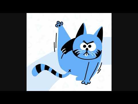 Alice die blaue Katze