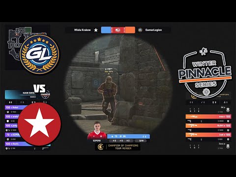 GamerLegion vs Wisla Krakow | Pinnacle Winter Series 1 - HiGHLiGHTS | CSGO