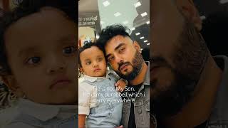 Fitness in Every Frame. #cute #dad #candid #ytshorts