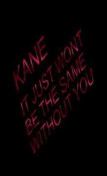 KANE - It just won´t be the same without you (x-mas)