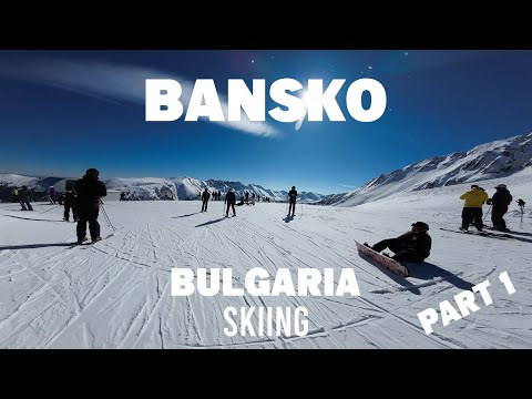 Bansko skiing 22.02.-01.03.2025., Bulgaria  part 1  Pistes 2, 9 (Tomba), 4, 1, 3, 6