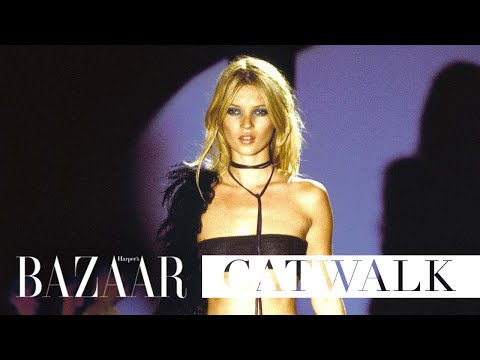 Kate Moss’s catwalk history | Bazaar UK