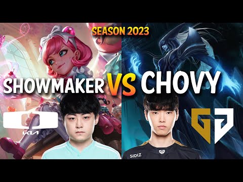 DK Showmaker vs GEN Chovy - Showmaker ANNIE vs Chovy LISSANDRA Mid - KR Ranked