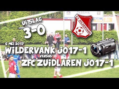 3 GOALS! WILDERVANK JO17-1 - ZFC Zuidlaren JO17-1 | uitslag 3-0 | SONY FDR-AXP33