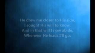Wherever He Leads I&#39;ll Go with Lyrics by Alan Jackson