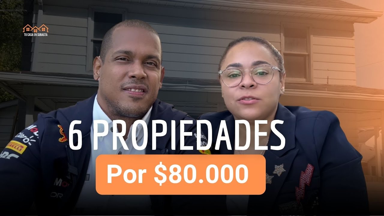 3 casas por 80,000 dolares