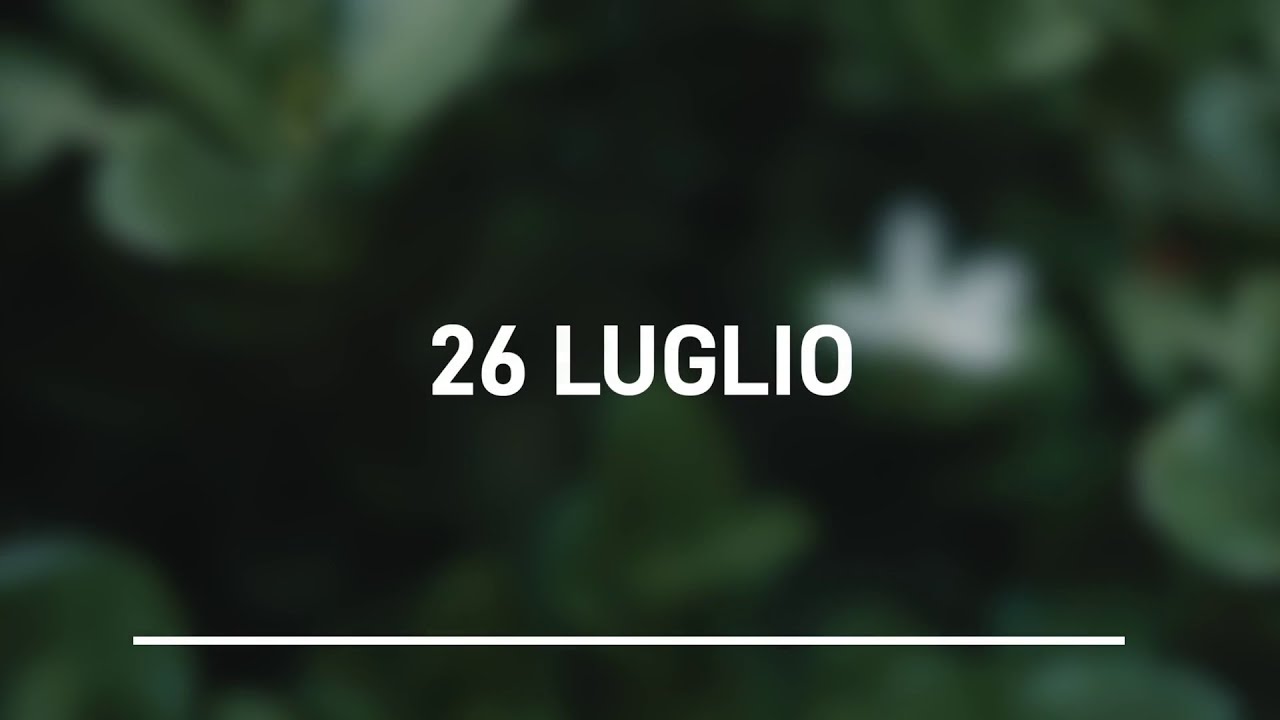 Meditazione Calendario “Parole di Vita” del 26 Luglio 2023