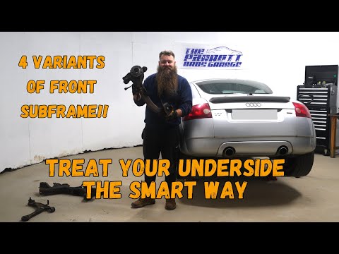 How to plan & restore audi tt subframe and underside on a budget