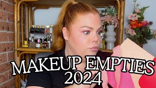 Yearly Makeup Empties for 2024