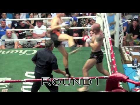 Ronan Mc Carthy (Tiger Muay Thai) vs Jenya (Lion Muay Thai) @ Bangla Boxing Stadium 5/4/2013