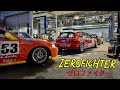 ZEROFIGHTER 555 EG CIVIC RACECARS In JAPAN Honda One Make Race B16 EG6 EK9 Hatchback FF VTEC 4K