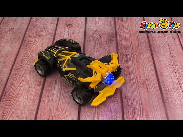 Машина гоночная Spray car р/у регулировка скорости световые эффекты с дымом 1:16 в ассортименте - видео