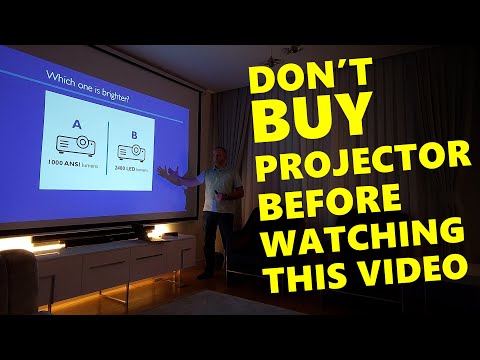 Lumens & Ansilumens for Projectors !  Know Before You Buy