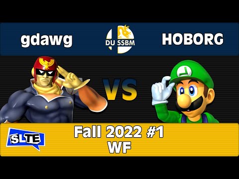 Drexel Melee Fall 2022 #1: gdawg (Falcon) Vs. HOBORG (Luigi) - WF