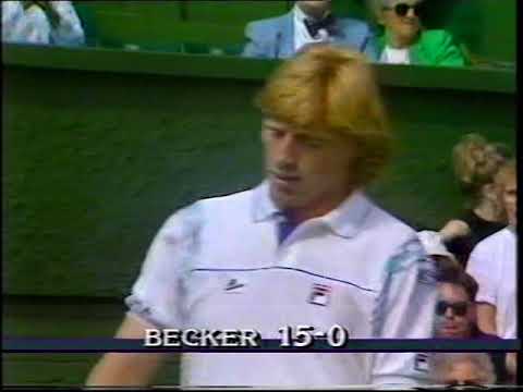 Boris Becker vs. Pat Cash Wimbledon 1988 Quarterfinal