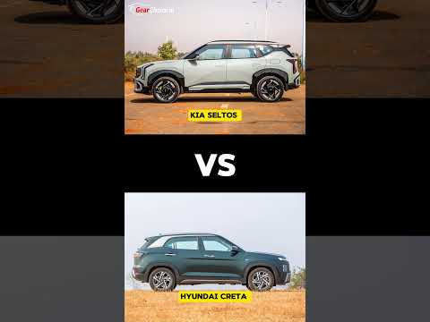Hyundai Creta vs Kia Seltos | Side Look and Interior Battle