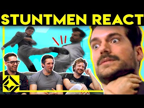 Stuntmen React to Bad & Great Hollywood Stunts 1
