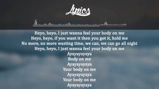 RITA ORA - Body On Me (feat. Chris Brown) Official Lyrics
