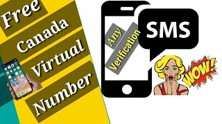 Free Virtual canadian phone number and sms verification!