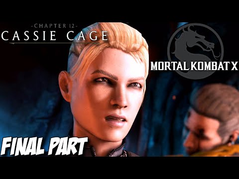 Mortal Kombat X Story Mode Part 12 - Chapter 12: Cassie Cage (PS4, Xbox One, PC) Final Boss & Ending