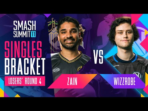 Plup vs Wizzrobe - Singles Bracket: Losers' Round 4 - Smash Summit 11 | Sheik vs Cpt. Falcon