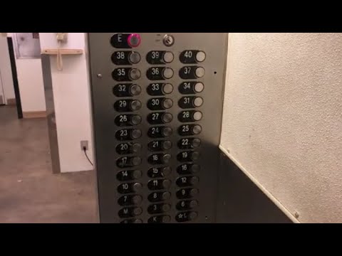 Fast Otis Traction Service Elevators @ Westin, South Tower - Seattle, WA.